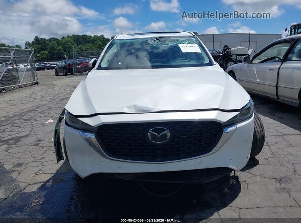 JM3KFBEM9S0570734 2025 MAZDA CX-5 White Սարքավորումների վահանակի տեսք