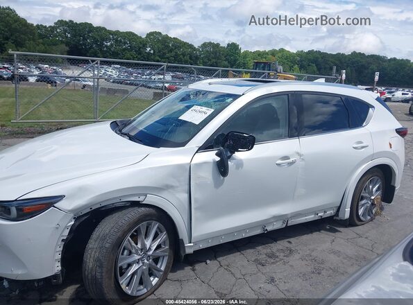 JM3KFBEM9S0570734 2025 MAZDA CX-5 White Սալոնի 360 աստիճան տեսք