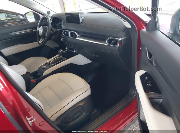 JM3KFBEMXS0553330 2025 MAZDA CX-5 Red Widok wnętrza z przodu