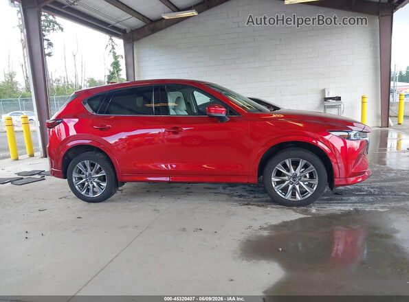 JM3KFBEMXS0553330 2025 MAZDA CX-5 Red Widok wnętrza z tyłu