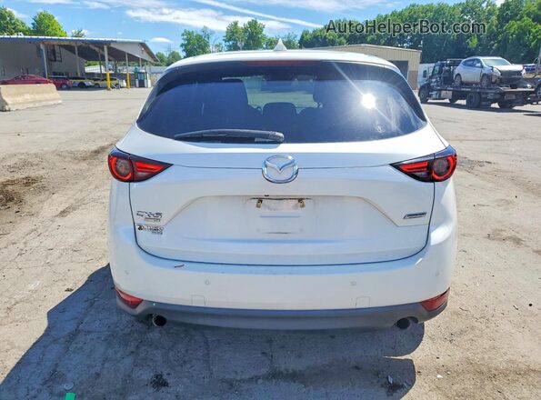 JM3KFBEY1K0632498 2019 MAZDA CX-5 White Widok z tyłu