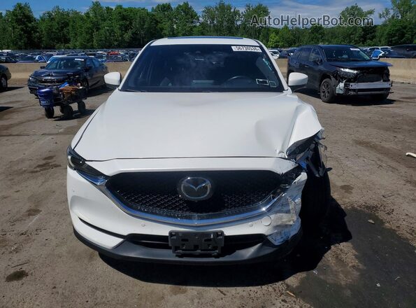 JM3KFBEY1K0632498 2019 MAZDA CX-5 White Widok z przodu