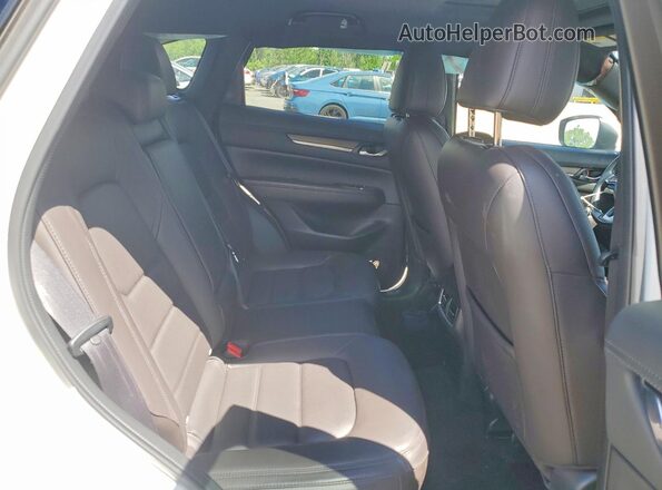 JM3KFBEY1K0632498 2019 MAZDA CX-5 White Widok wnętrza z tyłu