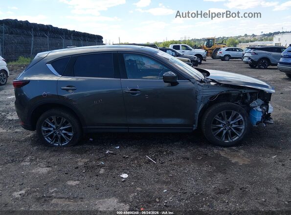 JM3KFBEY1M0331572 2021 MAZDA CX-5 Gray უკანა სალონის ხედი