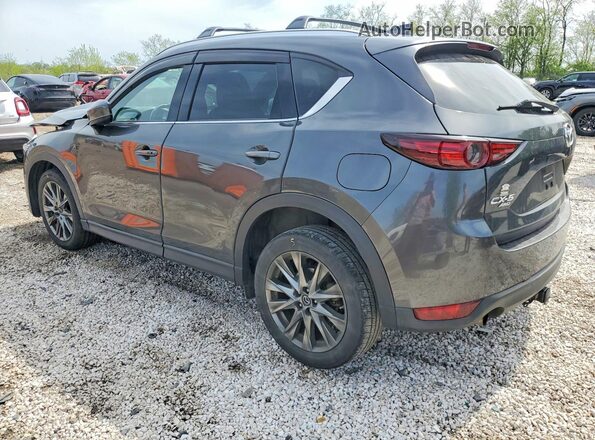 JM3KFBEY3K0545878 2019 MAZDA CX-5 Gray უკანა მარცხენა