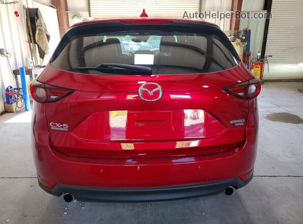 JM3KFBEY3M0394690 2021 MAZDA CX-5 Red Вид ззаду