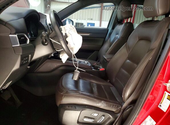 JM3KFBEY3M0394690 2021 MAZDA CX-5 Red Вид салону спереду