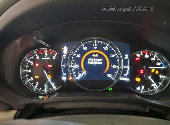JM3KFBEY3M0394690 2021 MAZDA CX-5 Red Вид щитка приладів