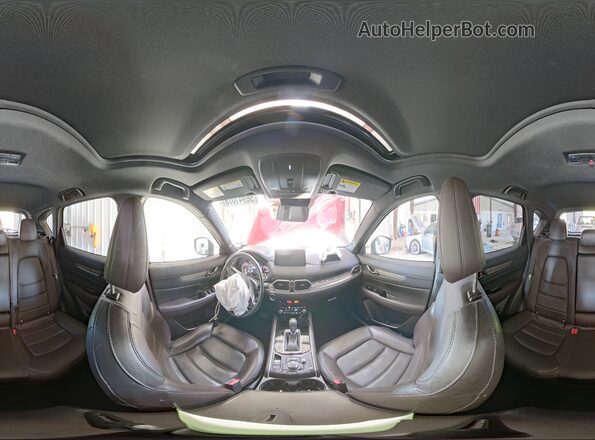 JM3KFBEY3M0394690 2021 MAZDA CX-5 Red Панорамний вид салону 360°