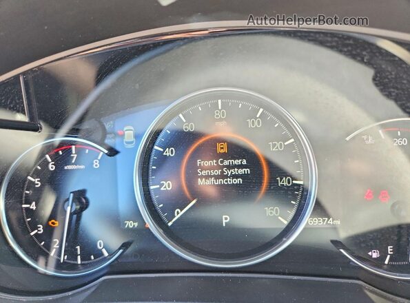 JM3KFBEY6K0645456 2019 MAZDA CX-5 Red Widok zestawu wskaźników