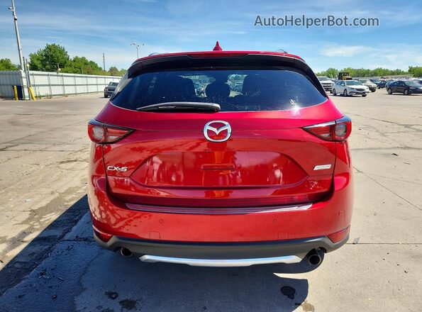 JM3KFBEY6K0645456 2019 MAZDA CX-5 Red Widok z tyłu
