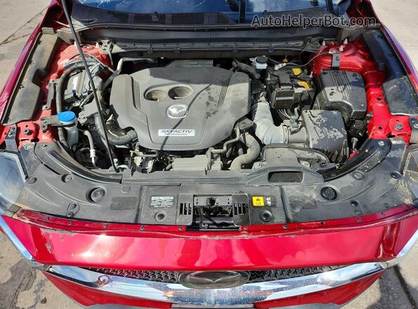 JM3KFBEY7K0571626 2019 MAZDA CX-5 Burgundy ძრავის განყოფილების ხედი