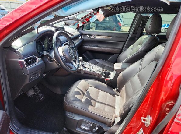 JM3KFBEY7K0571626 2019 MAZDA CX-5 Burgundy წინა სალონის ხედი