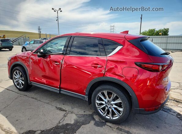 JM3KFBEY7K0571626 2019 MAZDA CX-5 Burgundy უკანა მარცხენა