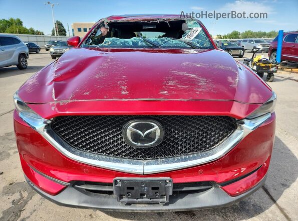 JM3KFBEY7K0571626 2019 MAZDA CX-5 Burgundy წინა ხედი