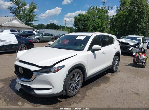 JM3KFBEY7M0378055 2021 MAZDA CX-5 White Przód lewy