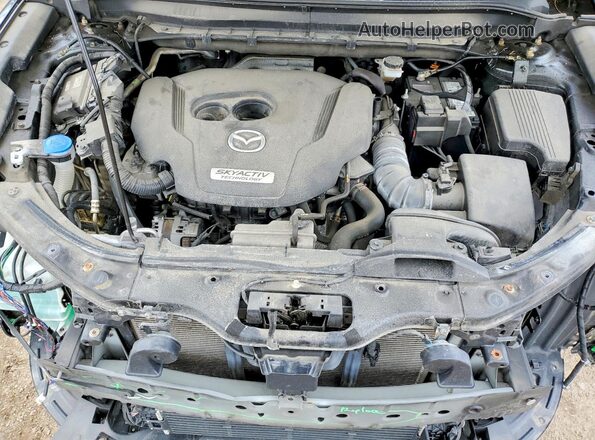 JM3KFBEY8K0632191 2019 MAZDA CX-5 Black Vista del compartimento del motor