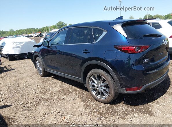 JM3KFBEY9L0825709 2020 MAZDA CX-5 Синий Задняя левая четверть