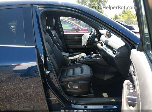 JM3KFBEY9L0825709 2020 MAZDA CX-5 Синий Вид салона спереди