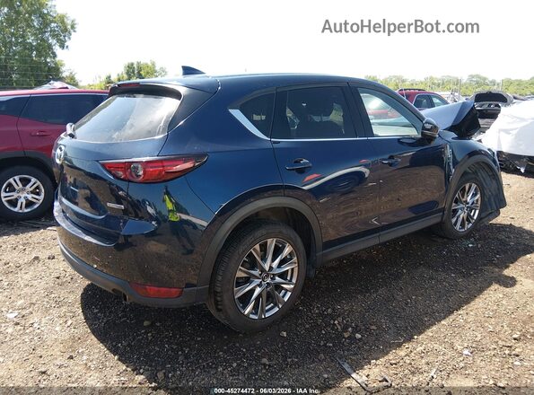 JM3KFBEY9L0825709 2020 MAZDA CX-5 Синий Задняя правая четверть