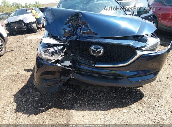 JM3KFBEY9L0825709 2020 MAZDA CX-5 Синий Вид спереди