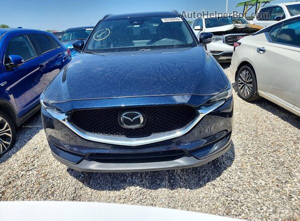 JM3KFBEY9M0401416 2021 MAZDA CX-5 Blue Вид спереду