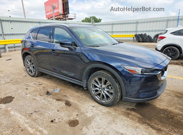 JM3KFBEY9M0401416 2021 MAZDA CX-5 Blue Передня права чверть