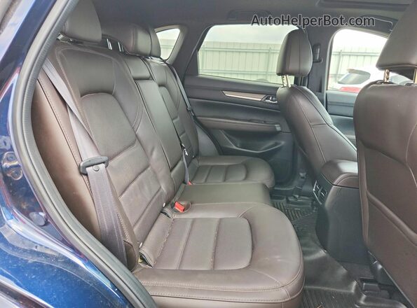 JM3KFBEY9M0401416 2021 MAZDA CX-5 Blue Вид задньої частини салону
