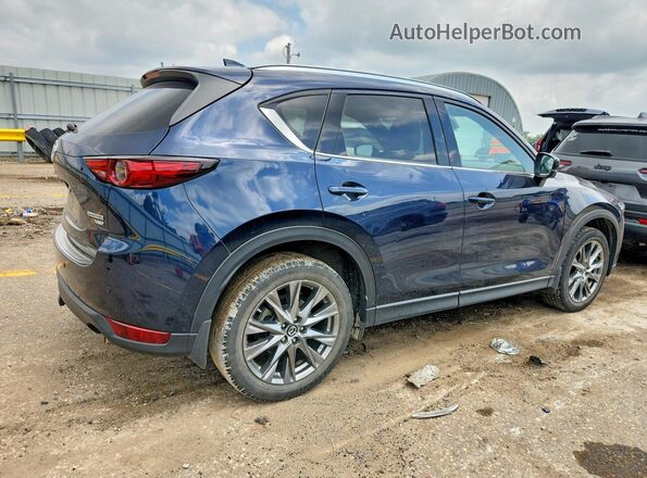 JM3KFBEY9M0401416 2021 MAZDA CX-5 Blue Задня права чверть