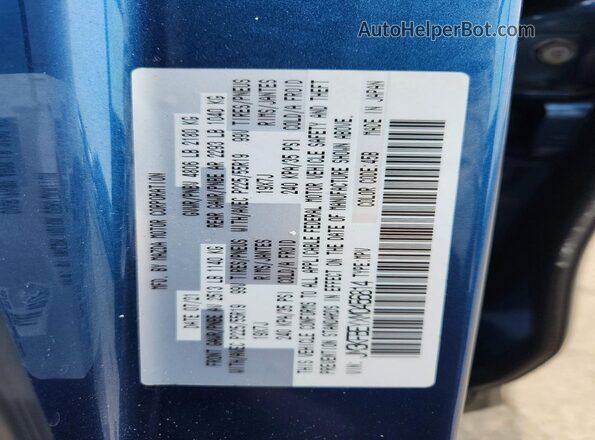 JM3KFBEYXM0456814 2021 MAZDA CX-5 Blue Engine compartment view