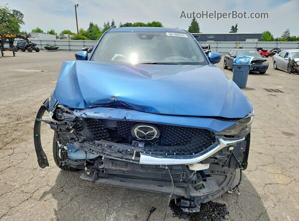 JM3KFBEYXM0456814 2021 MAZDA CX-5 Blue Front view