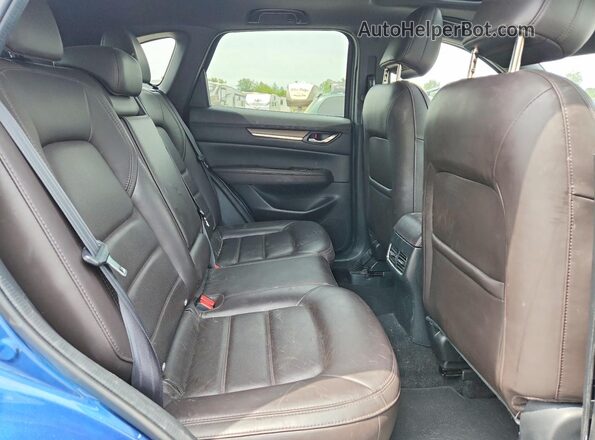 JM3KFBEYXM0456814 2021 MAZDA CX-5 Blue Rear seats view