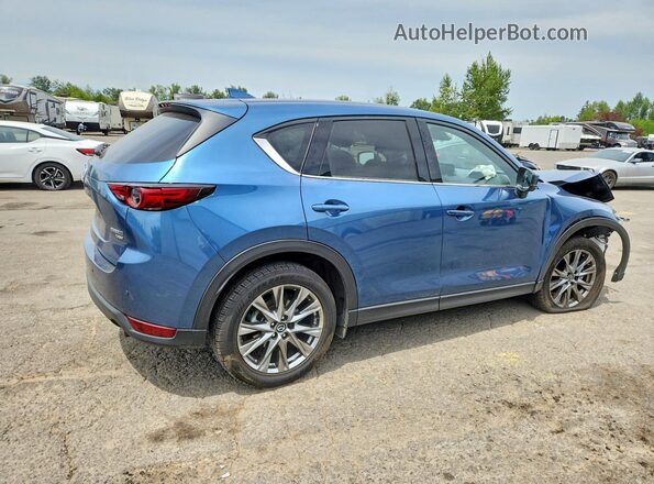 JM3KFBEYXM0456814 2021 MAZDA CX-5 Blue Rear right