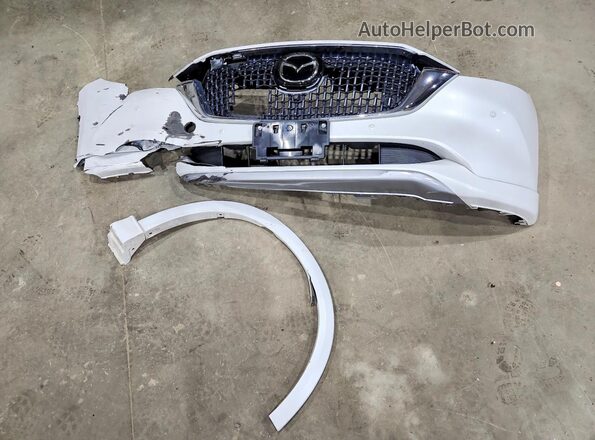 JM3KFBXY6R0373935 2024 MAZDA CX-5 White Widok naklejki z numerem VIN