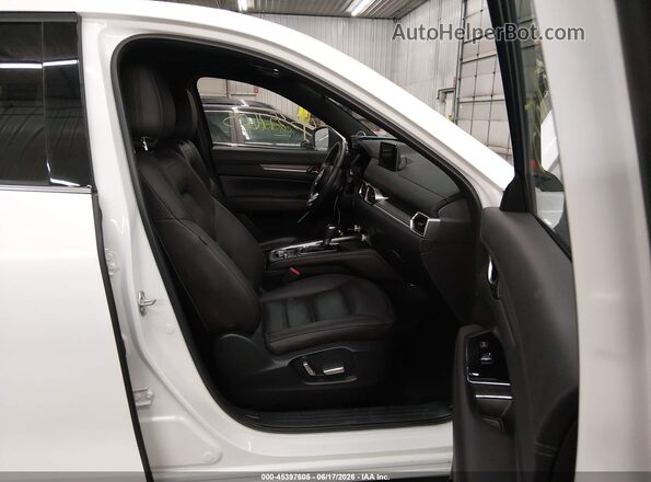 JM3KFBXYXN0637345 2022 MAZDA CX-5 White წინა სალონის ხედი