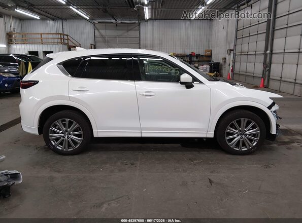 JM3KFBXYXN0637345 2022 MAZDA CX-5 White სალონის 360-გრადუსიანი ხედი