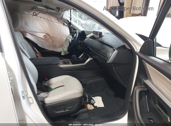 JM3KJBHDXS1121339 2025 MAZDA CX-70 White წინა სალონის ხედი