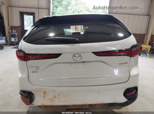 JM3KJBHDXS1121339 2025 MAZDA CX-70 White 