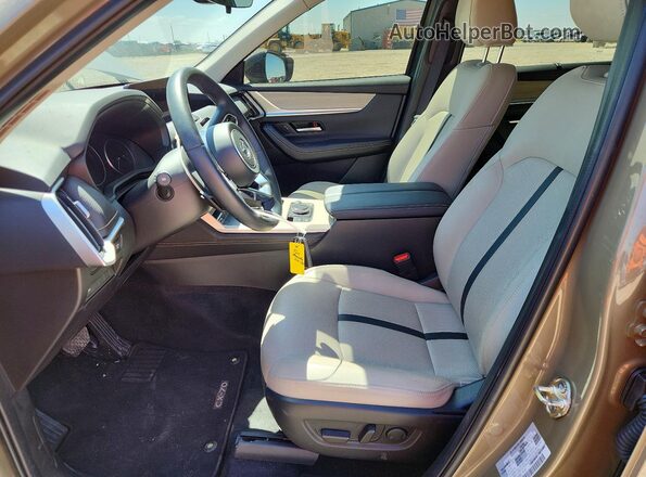 JM3KJBHDXS1128808 2025 MAZDA CX-70 Green Widok wnętrza z przodu