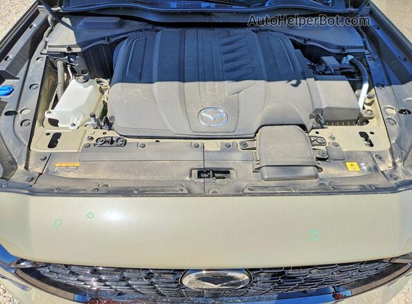 JM3KJBHDXS1128808 2025 MAZDA CX-70 Green Widok komory silnika