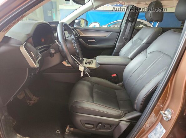 JM3KJDHA3S1111530 2025 MAZDA CX-70 Tan Widok wnętrza z przodu