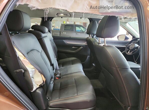 JM3KJDHA3S1111530 2025 MAZDA CX-70 Tan Widok wnętrza z tyłu
