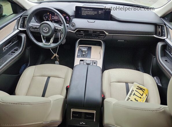 JM3KJDHA4S1103954 2025 MAZDA CX-70 Tan წინა პანელის ხედი
