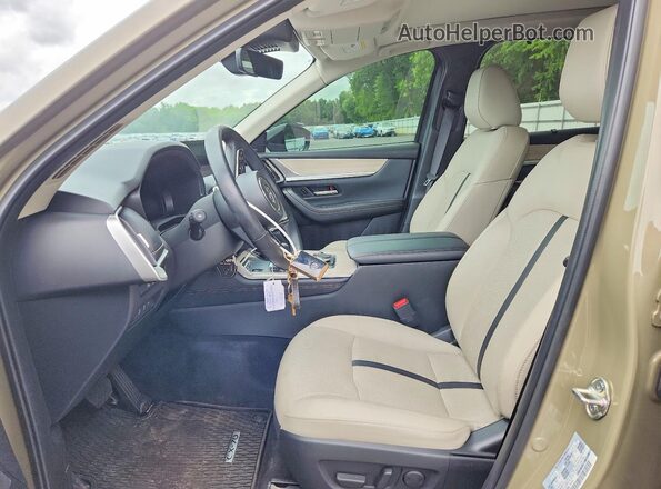 JM3KJDHA4S1103954 2025 MAZDA CX-70 Tan წინა სალონის ხედი