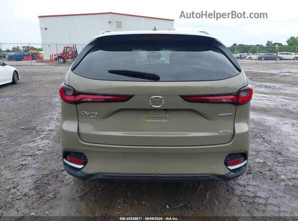 JM3KJDHAXS1104655 2025 MAZDA CX-70 PHEV Green 
