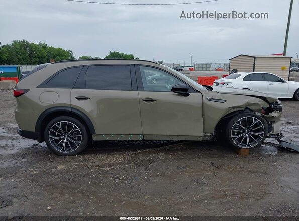 JM3KJDHAXS1104655 2025 MAZDA CX-70 PHEV Green უკანა სალონის ხედი