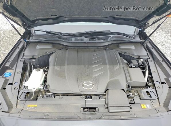 JM3KJDHC0T1201477 2026 MAZDA CX-70 Black ძრავის განყოფილების ხედი