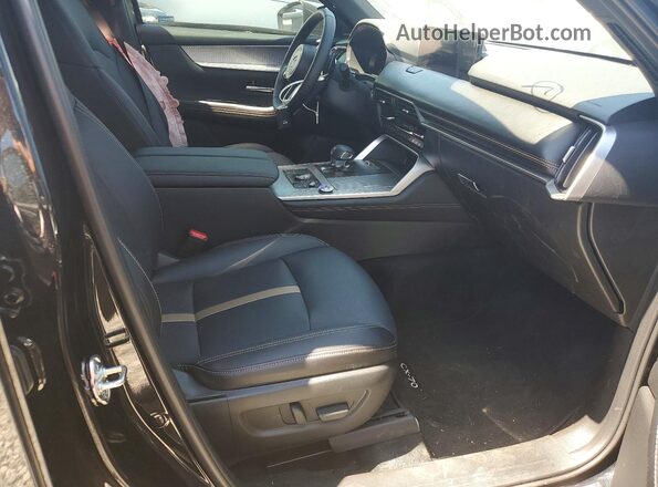 JM3KJDHC0T1201477 2026 MAZDA CX-70 Black წინა სალონის ხედი