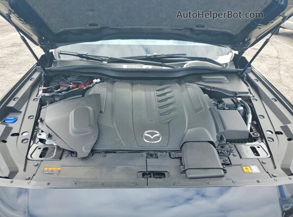 JM3KJDHC3S1112579 2025 MAZDA CX-70 Black Widok komory silnika