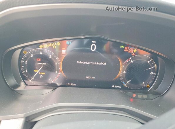 JM3KJDHC3S1112579 2025 MAZDA CX-70 Black Widok zestawu wskaźników